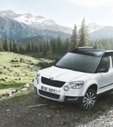 Škoda Yeti v designu Mont Blanc