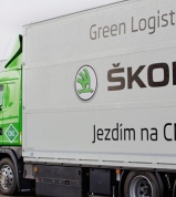 Vozy Scania snížují emise ve ŠKODA AUTO