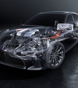 Vícestupňový hybridní pohon Lexus