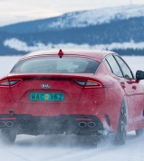 Kia Stinger míří do vývojového centra Arjeplog ve Švédsku