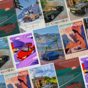 Lexus LC 500 Convertible na plakátech